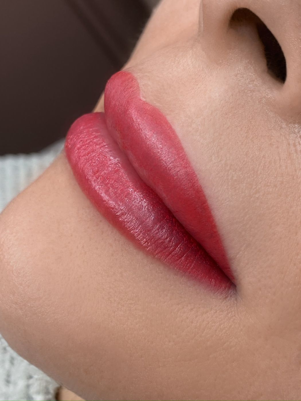 Colección de resultados de micropigmentación de cejas, labios y eyeliner 3
